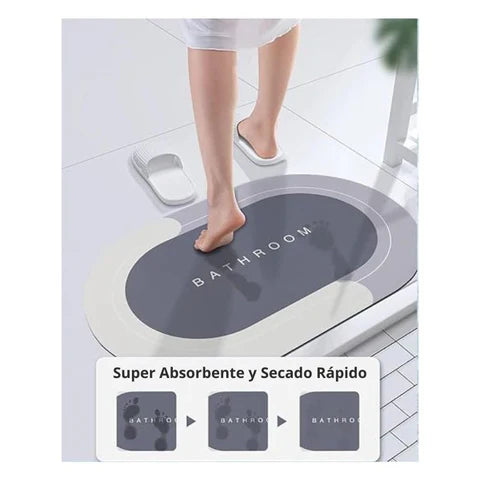 ✨ Alfombra Antideslizante DryStep BATHROOM™ ✨ EVITA ACCIDENTES