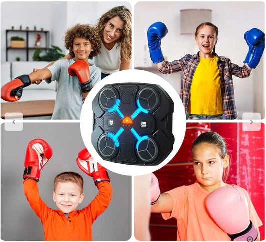 🥊🎶 StrikeBox™ - Máquina de Boxeo Musical Inteligente para Niños 🎁✨ ¡El Regalo Perfecto para Diversión y Energía! 🎄🔥