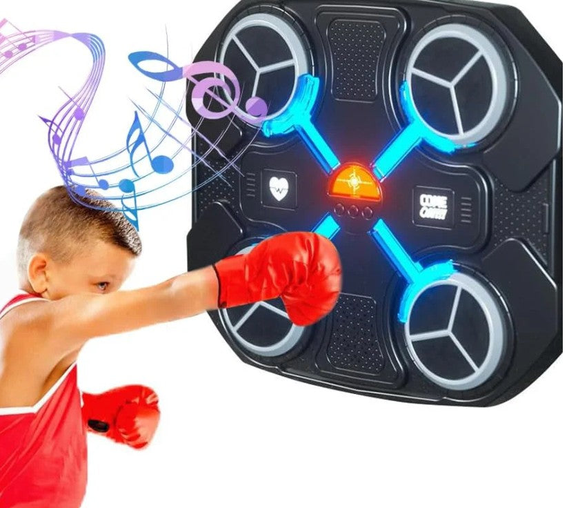 🥊🎶 StrikeBox™ - Máquina de Boxeo Musical Inteligente para Niños 🎁✨ ¡El Regalo Perfecto para Diversión y Energía! 🎄🔥