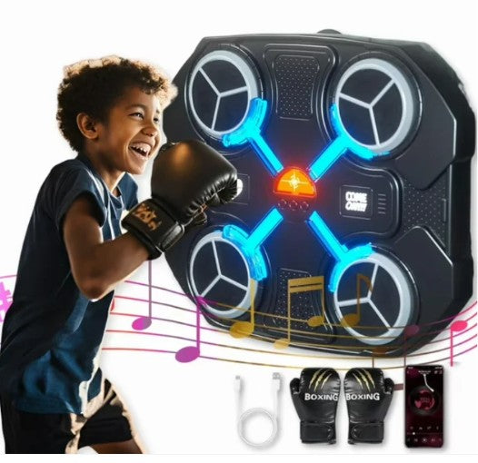 🥊🎶 StrikeBox™ - Máquina de Boxeo Musical Inteligente para Niños 🎁✨ ¡El Regalo Perfecto para Diversión y Energía! 🎄🔥