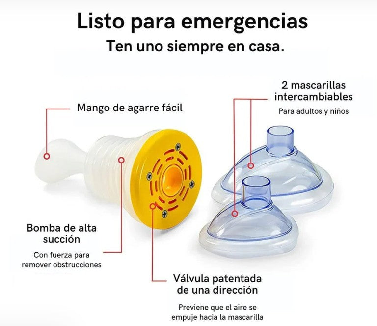 Dispositivo Antiasfixia YouCare® 🫁💨 | Protección Inmediata + Envío Gratis 🚚🎁