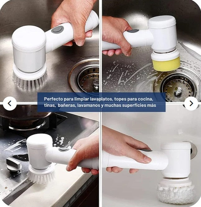 CEPILLO ELÉCTRICO LIMPIEZA RECARGABLE 🫧