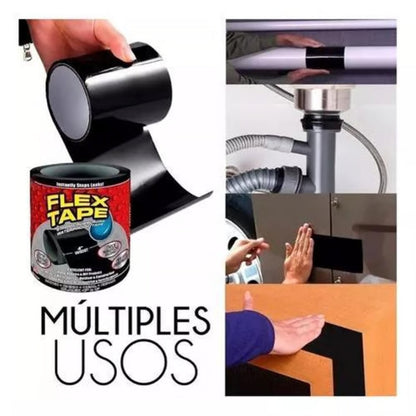Flex Tape™ – Cinta Impermeable Súper Resistente para Reparaciones Instantáneas