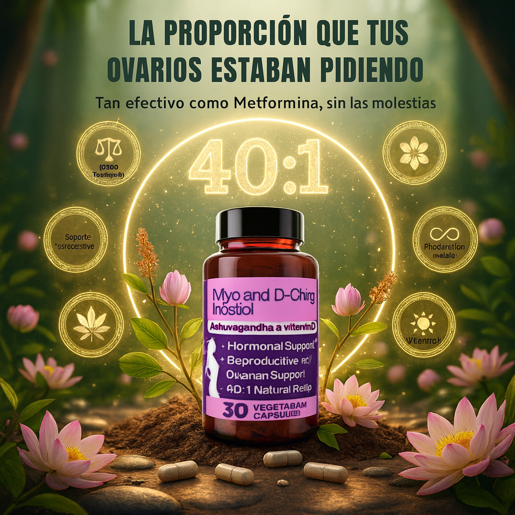 INOSITOL Myo y D-Chiro 40:1™ con Ashwagandha y Vitamina D, Intimate Rose